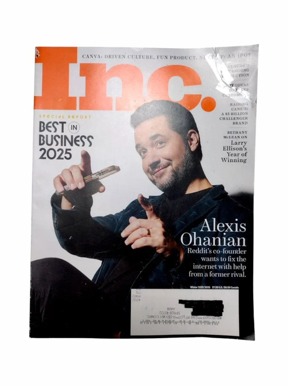 Business Magazine 7 Issue Bundle Fast Company & INC 2025/2026